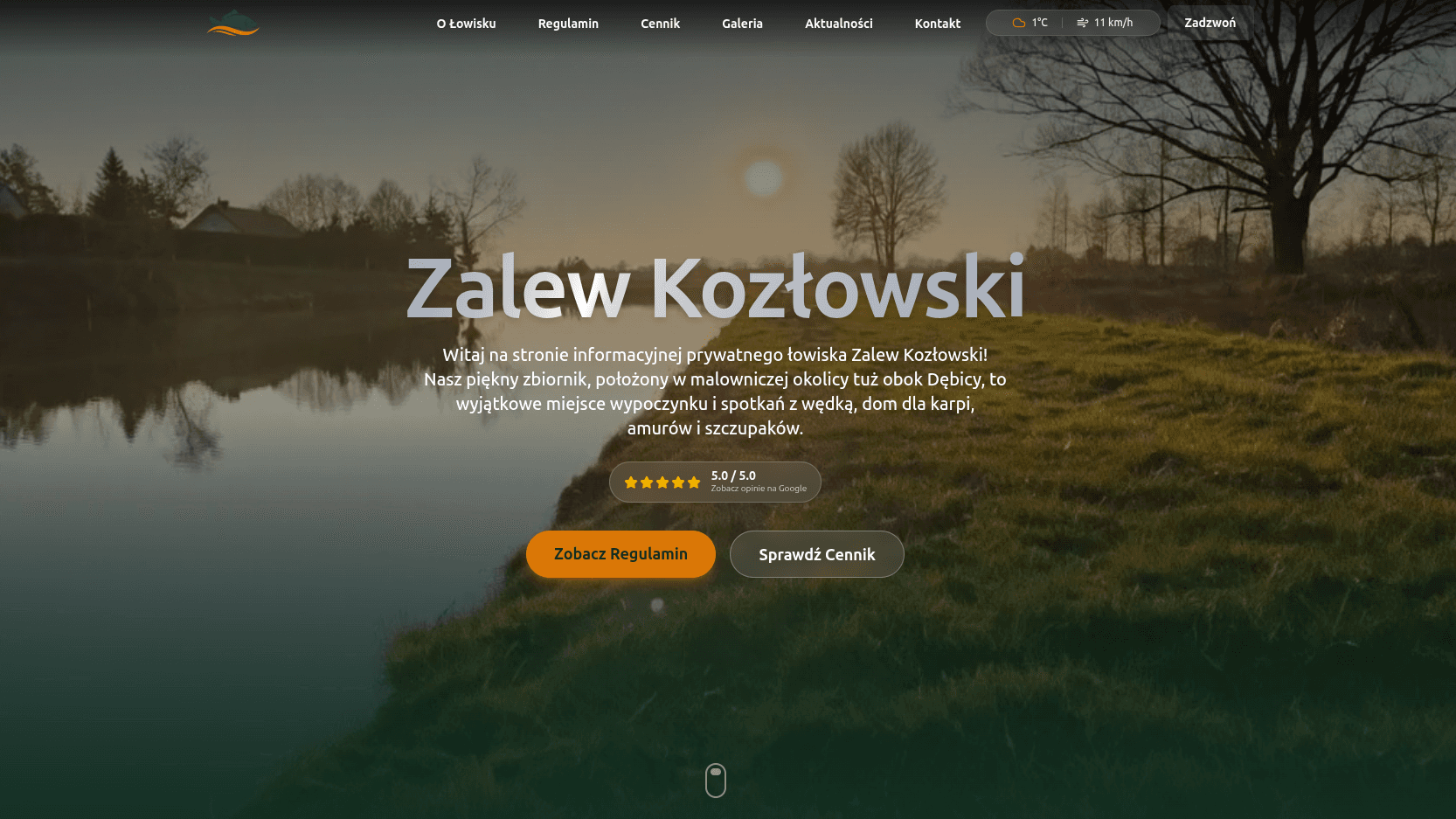 Zalew Kozłowski – PWA & Edge Computing